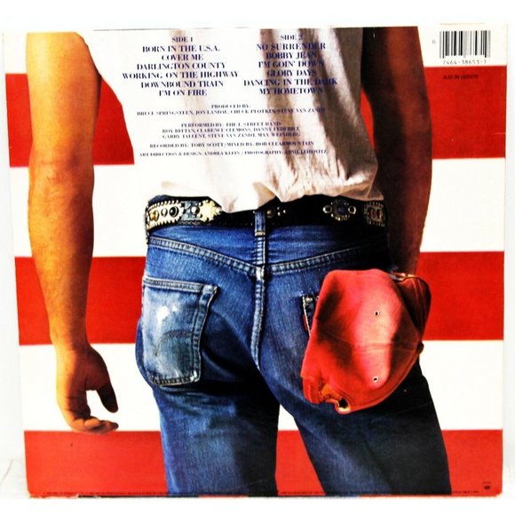1984 Bruce Springsteen Born in the USA 12" Vinyl Album LP Columbia Record Rock - Picture 2 of 10
